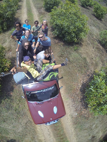 Paragliding Quatemala Lake Atitlan Panajachel Truck