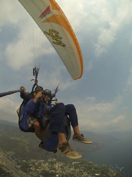 paragliding quatemala panajachel